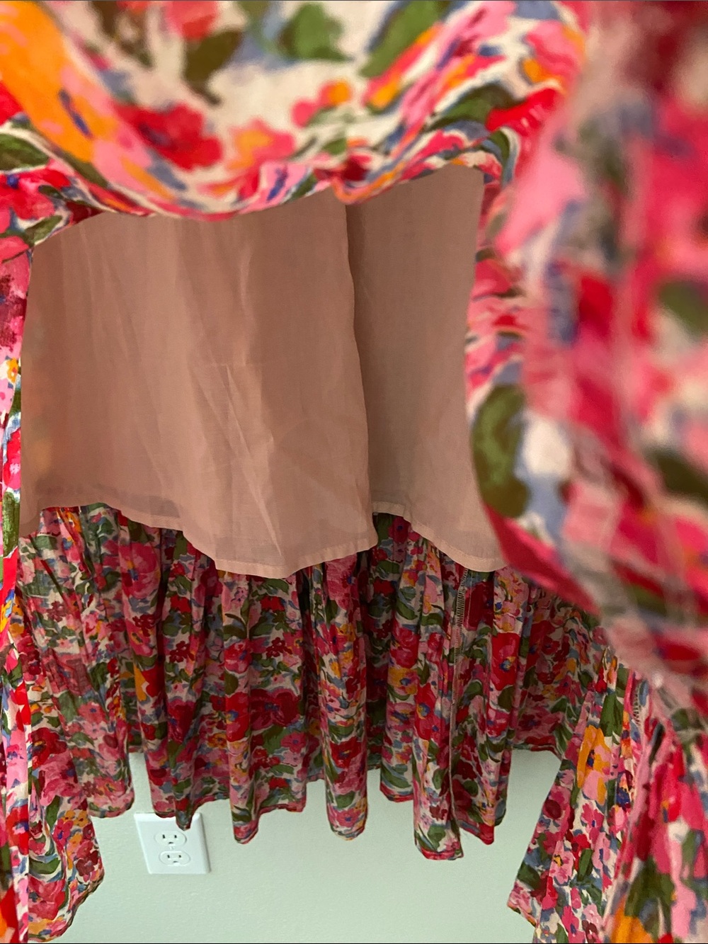 Natural Life Flora Convertible Maxi Cotton Skirt, Like New, Size Large - Picture 4 of 11